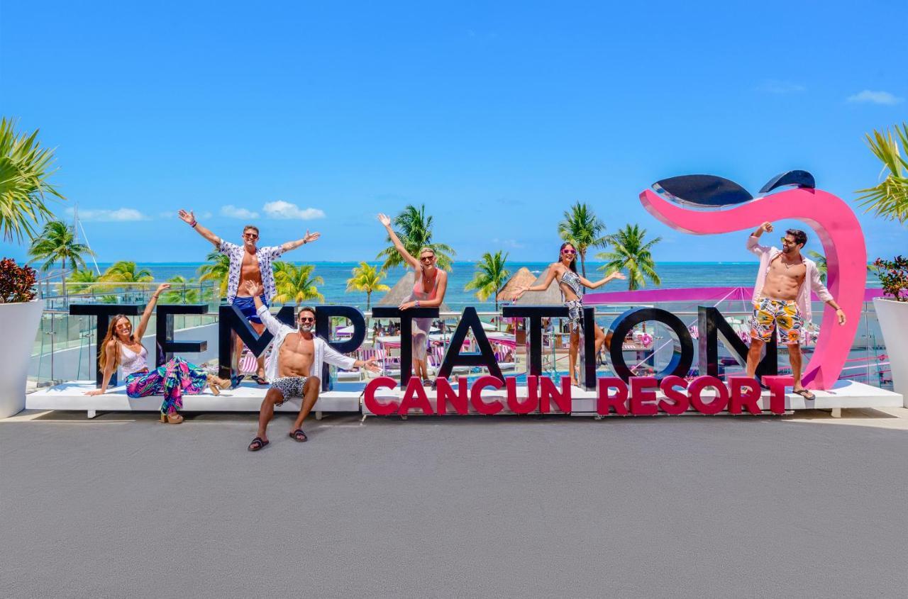 Temptation At The Tower Cancun Resort (Adults Only) Bagian luar foto